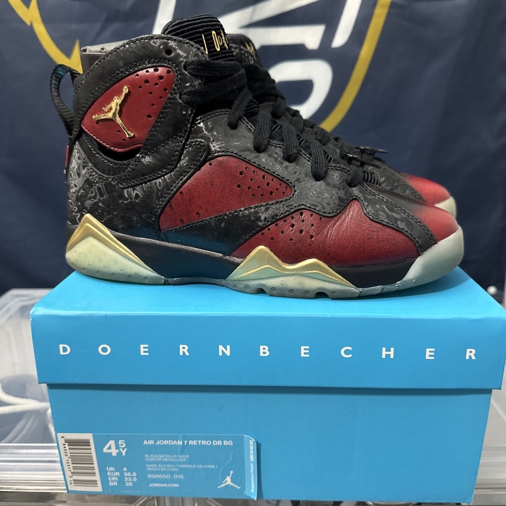 Nike Air Jordan 7 Retro DB Doernbecher 898651-015 4.5Y 6W Rare Clean - Picture 7 of 11